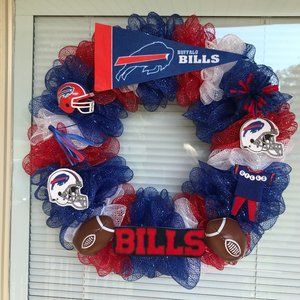 BUFFALO BILLS WREATH